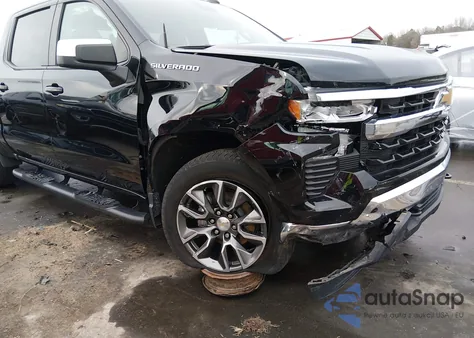 2023 Chevrolet Silverado 1500 4Wd Short Bed Lt With 2Fl из США, поврежденный, VIN 1GCPDKEK4PZ113383